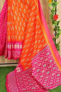 Stylish Fancy Art Silk Saree With Blouse Piece For Women-thumb1