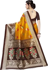 Stylish Fancy Cotton Silk Saree With Blouse Piece Combo For Women Pack Of 2-thumb2