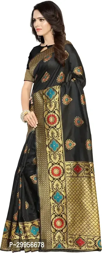 Stylish Fancy Georgette Saree With Blouse Piece For Women-thumb3