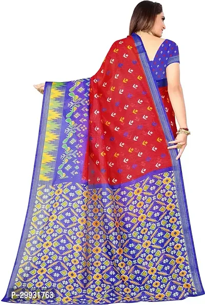 Stylish Fancy Art Silk Saree With Blouse Piece For Women-thumb2