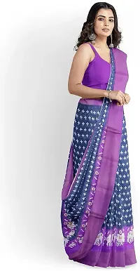 Stylish Fancy Art Silk Saree With Blouse Piece For Women-thumb1