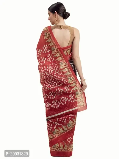 Stylish Fancy Art Silk Saree With Blouse Piece For Women-thumb2