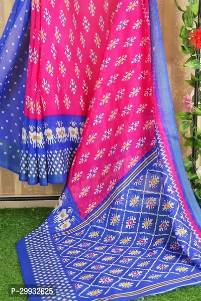 Stylish Fancy Art Silk Saree With Blouse Piece For Women-thumb2