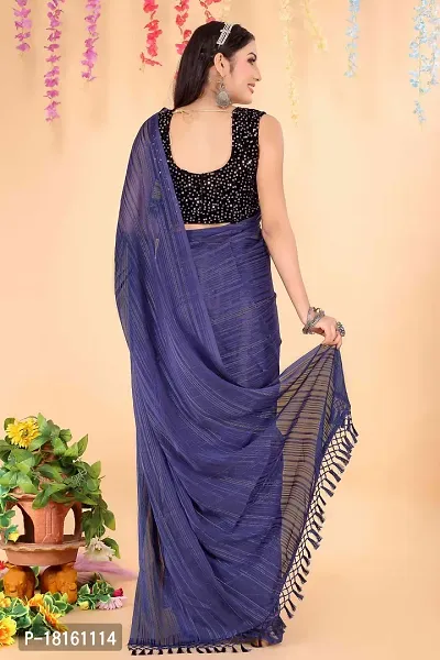 Buy Fancy Lycra Saree With Blouse Piece For Women Online In India