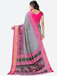 Stylish Fancy Art Silk Saree With Blouse Piece For Women-thumb3