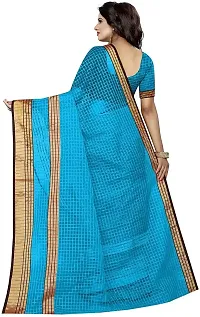 Stylish Fancy Cotton Silk Saree With Blouse Piece For Women Pack Of 2-thumb1