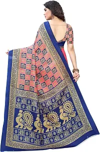 Stylish Fancy Art Silk Saree With Blouse Piece For Women-thumb3