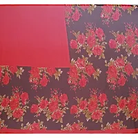 Todaydeal Red Printed Georgette saree with Blouse-thumb4