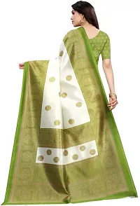 Stylish Fancy Art Silk Saree With Blouse Piece For Women-thumb3