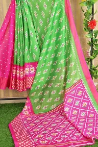 Stylish Fancy Art Silk Saree With Blouse Piece For Women-thumb1