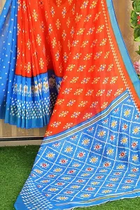 Stylish Fancy Art Silk Saree With Blouse Piece For Women-thumb1