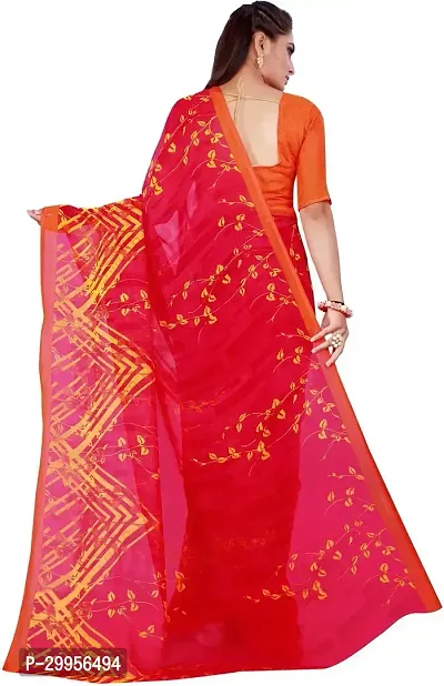 Stylish Fancy Georgette Saree With Blouse Piece For Women-thumb3