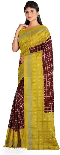 Stylish Fancy Art Silk Saree With Blouse Piece For Women-thumb0