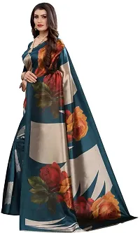 Stylish Fancy Art Silk Saree With Blouse Piece For Women-thumb1