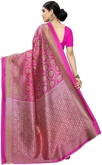 Stylish Fancy Art Silk Saree With Blouse Piece For Women-thumb3