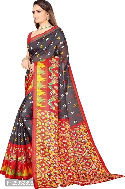 Stylish Fancy Art Silk Saree With Blouse Piece For Women-thumb3