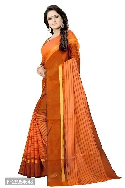 Stylish Fancy Cotton Silk Saree With Blouse Piece For Women Pack Of 2-thumb4