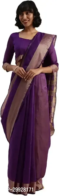 Stylish Fancy Art Silk Saree With Blouse Piece For Women-thumb3