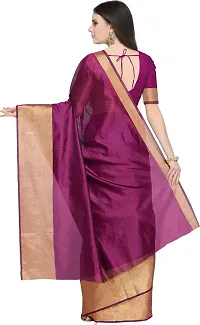 Stylish Fancy Cotton Silk Saree With Blouse Piece For Women Pack Of 2-thumb3