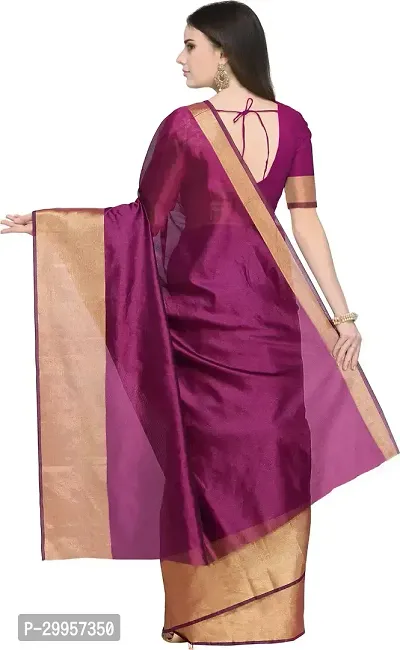 Stylish Fancy Cotton Silk Saree With Blouse Piece For Women Pack Of 2-thumb4