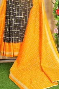 Stylish Fancy Art Silk Saree With Blouse Piece For Women-thumb1