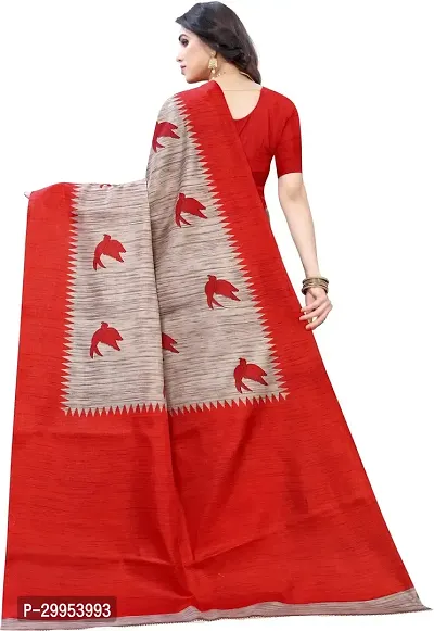 Stylish Fancy Art Silk Saree With Blouse Piece For Women-thumb4