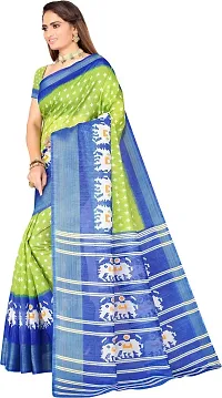 Stylish Fancy Art Silk Saree With Blouse Piece For Women-thumb2