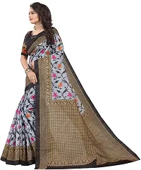 Stylish Fancy Art Silk Saree With Blouse Piece For Women-thumb2