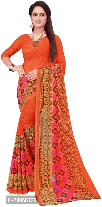 Stylish Fancy Georgette Saree With Blouse Piece For Women Pack Of 2-thumb3