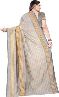 Stylish Fancy Cotton Silk Saree With Blouse Piece For Women-thumb2