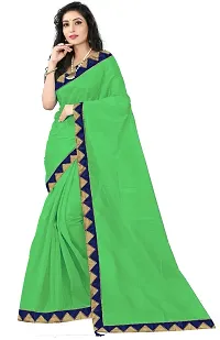 Stylish Fancy Art Silk::Cotton Silk Saree With Blouse Piece For Women Pack Of 3-thumb1