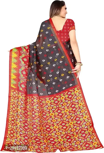 Stylish Fancy Art Silk Saree With Blouse Piece For Women-thumb2