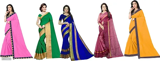 Women Stylish Art Silk Self Pattern Saree with Blouse piece