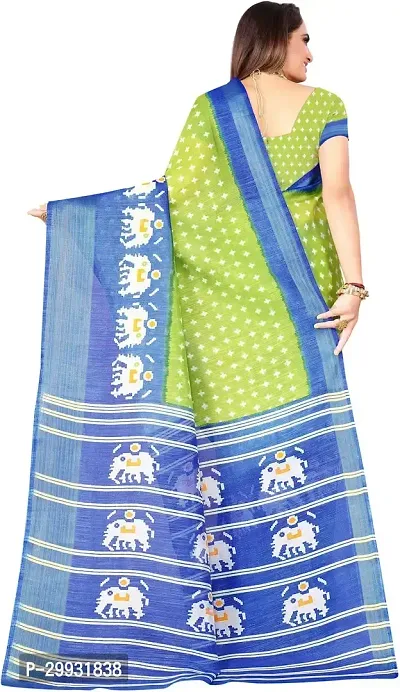 Stylish Fancy Art Silk Saree With Blouse Piece For Women-thumb2