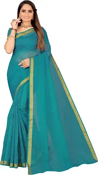 Stylish Fancy Art Silk Saree With Blouse Piece For Women Pack Of 2-thumb2