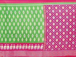 Women Stylish Art Silk Self Pattern Saree with Blouse piece-thumb4