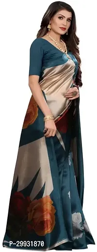 Stylish Fancy Art Silk Saree With Blouse Piece For Women-thumb3