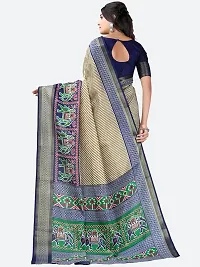 Stylish Fancy Art Silk Saree With Blouse Piece For Women-thumb3