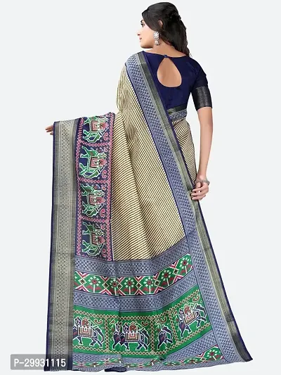 Stylish Fancy Art Silk Saree With Blouse Piece For Women-thumb4