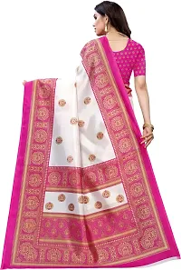 Stylish Fancy Art Silk Saree With Blouse Piece For Women-thumb3