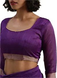 Stylish Fancy Art Silk Saree With Blouse Piece For Women-thumb3