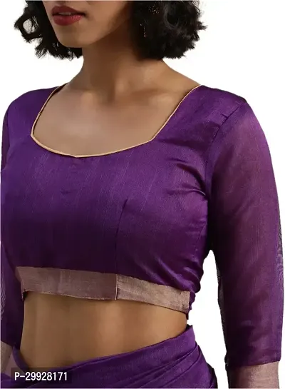 Stylish Fancy Art Silk Saree With Blouse Piece For Women-thumb4