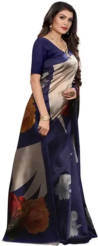 Stylish Fancy Art Silk Saree With Blouse Piece For Women-thumb2