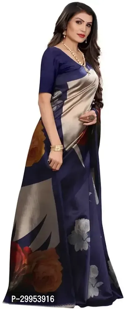 Stylish Fancy Art Silk Saree With Blouse Piece For Women-thumb3