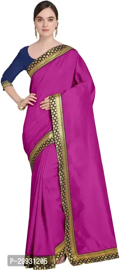 Stylish Fancy Art Silk Saree With Blouse Piece For Women