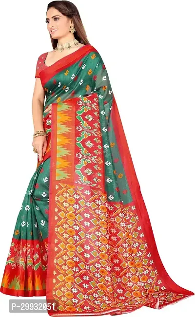 Stylish Fancy Art Silk Saree With Blouse Piece For Women-thumb3