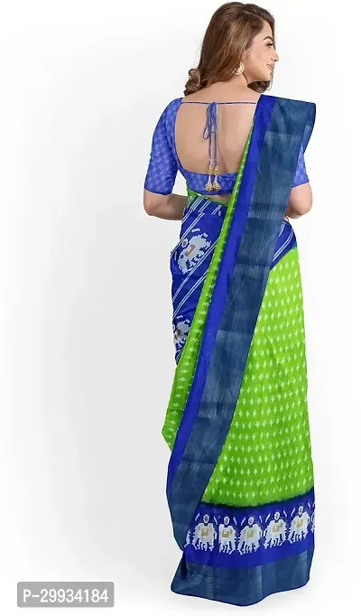 Stylish Fancy Art Silk Saree With Blouse Piece For Women-thumb5