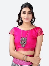 Stylish Fancy Art Silk Saree With Blouse Piece For Women-thumb4