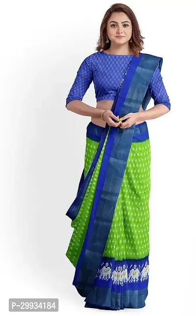 Stylish Fancy Art Silk Saree With Blouse Piece For Women-thumb3