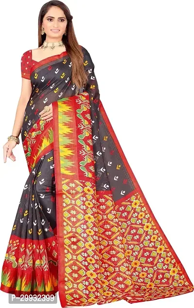 Stylish Fancy Art Silk Saree With Blouse Piece For Women